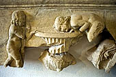 Aquileia (Udine) - Museo Archeologico Nazionale. Fregio architettonico.